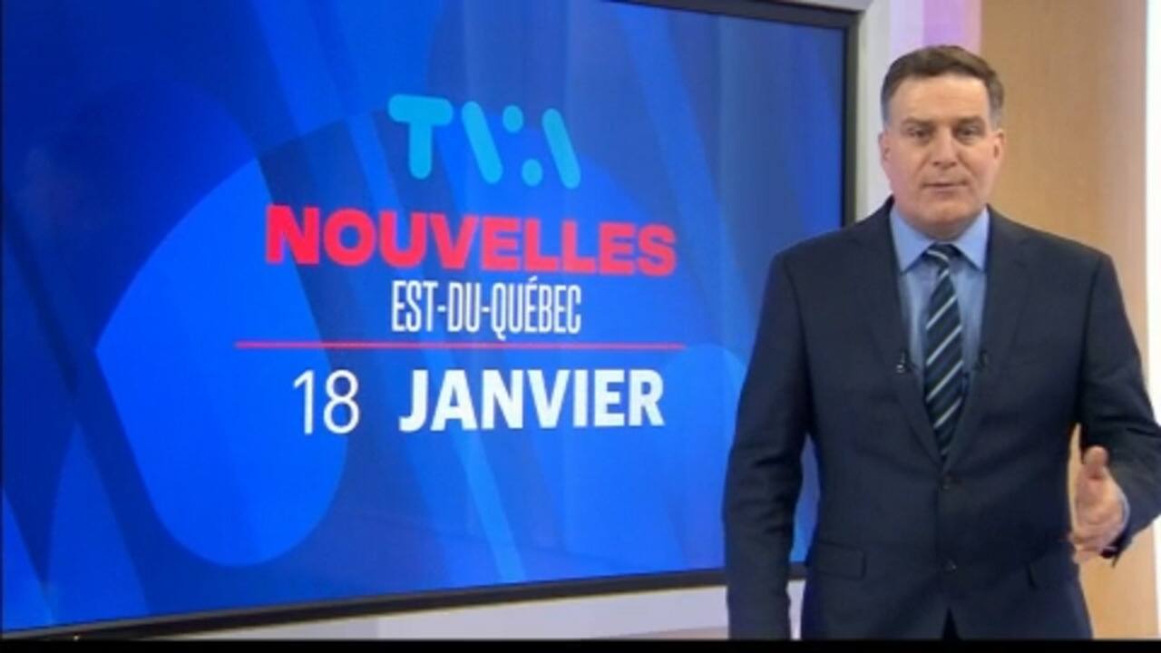 Rimouski Le TVA Nouvelles de 18h du 18 janvier 2024 Le TVA