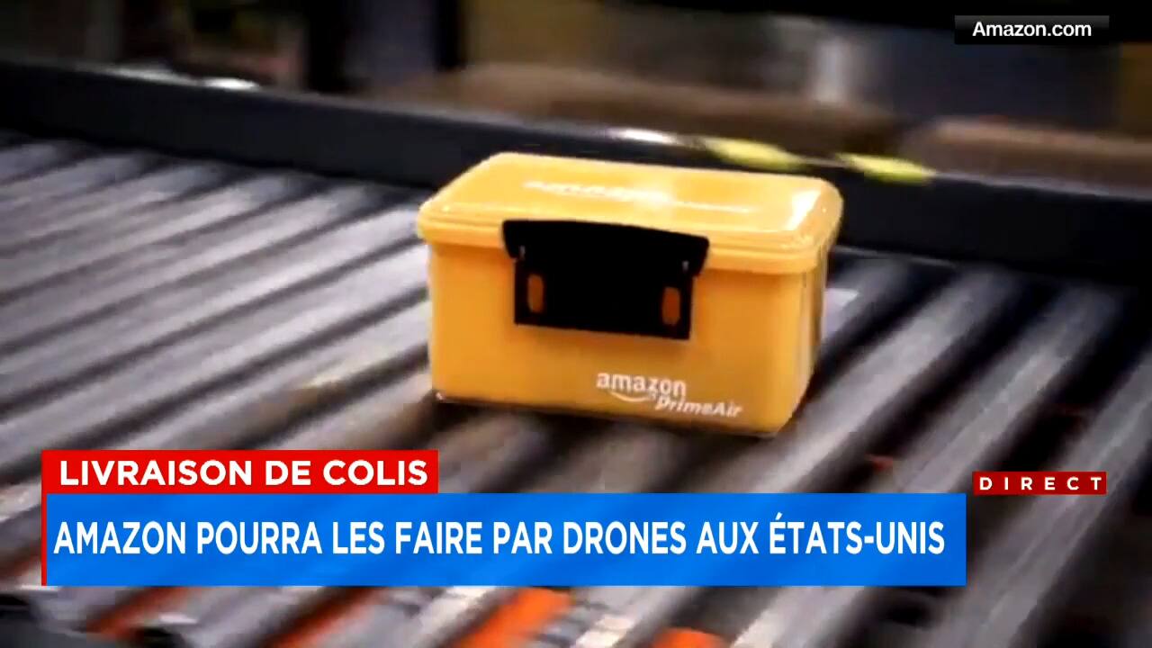 Amazon pourra étendre ses livraisons par drones aux États-Unis