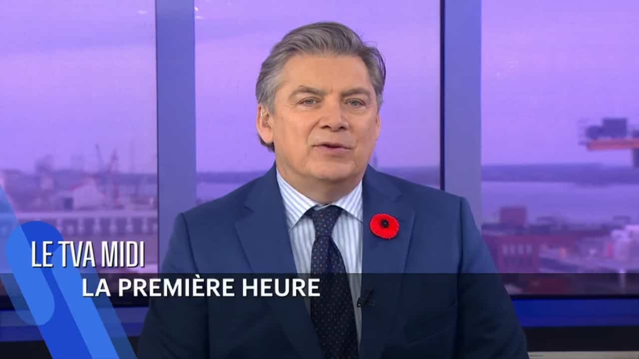 Le TVA Nouvelles de midi du 6 novembre 2023 première heure Le TVA