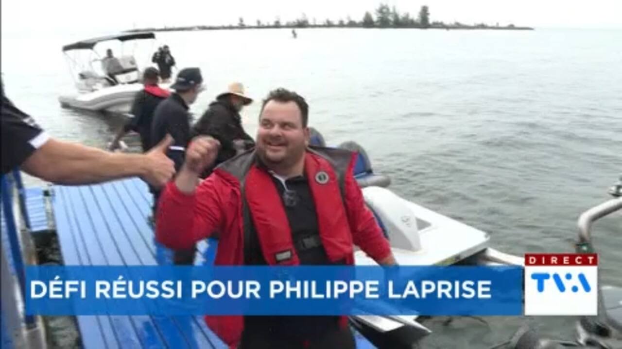 Un humoriste traverse le Lac Saint-Jean en pédalo : explications