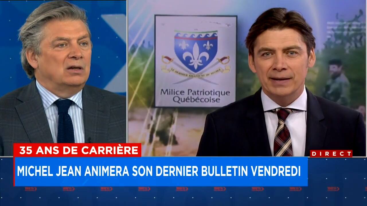 35 ans de carrière: Michel Jean animera son dernier bulletin vendredi