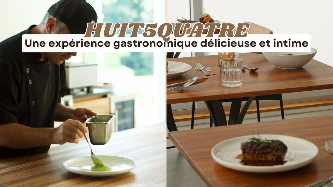[VIDÉO] On a testé: le Huit5Quatre, une expérience gastronomique intime dans la maison d'un chef renommé