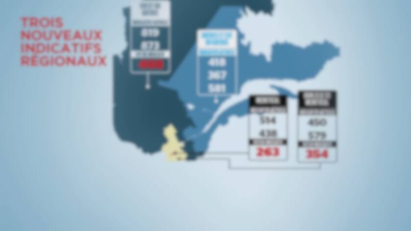 De nouveaux indicatifs régionaux pour la province TVA Nouvelles QUB