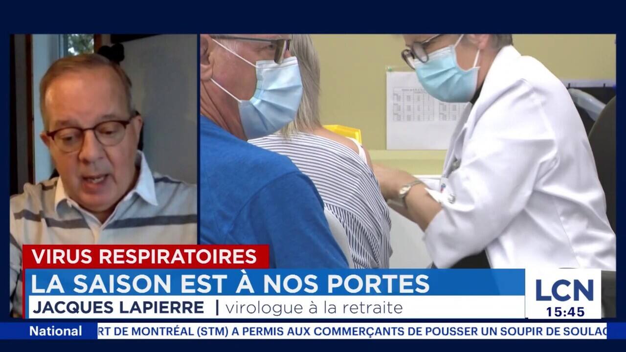 Virus respiratoires: la saison à nos portes - Entrevue