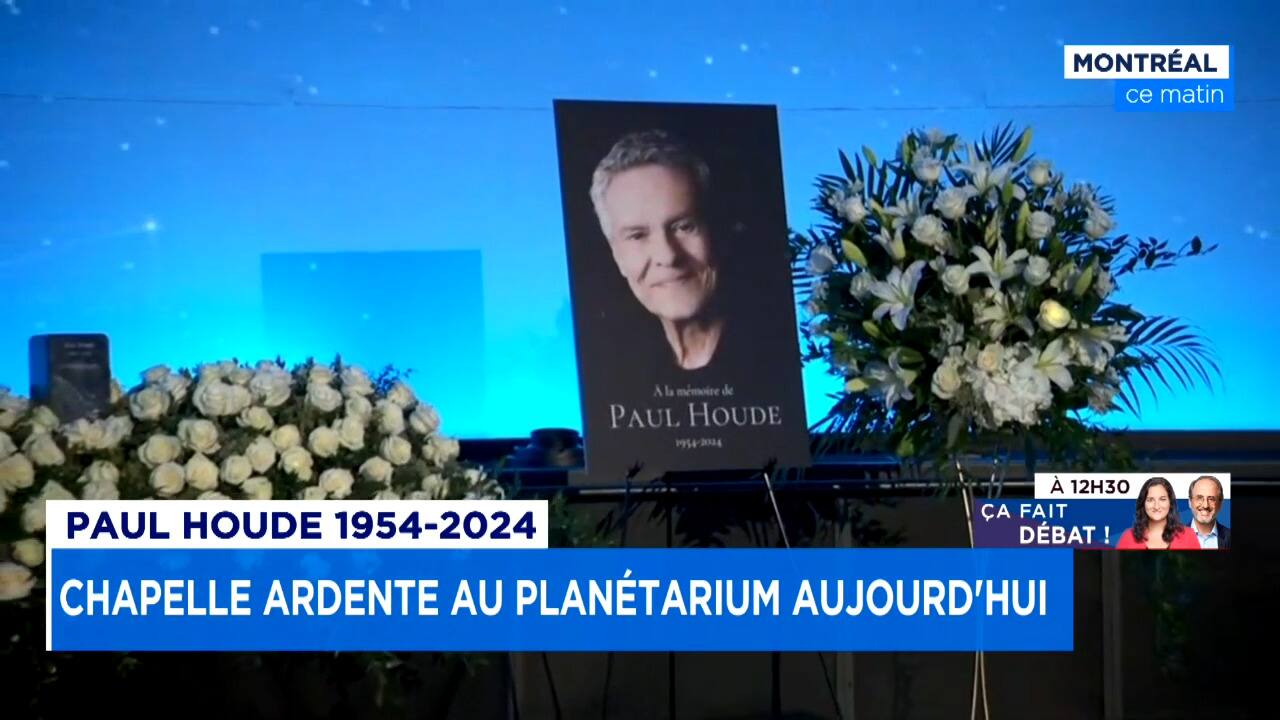 Les Québécois rendent hommage à l'animateur Paul Houde au Planétarium