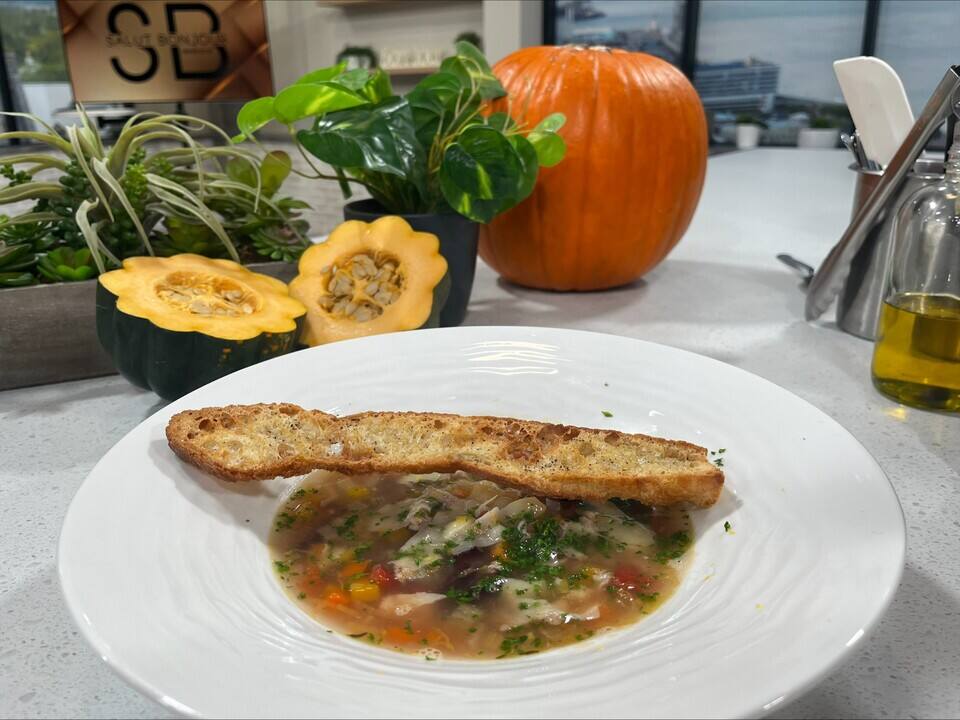 Soupe repas à l'italienne 