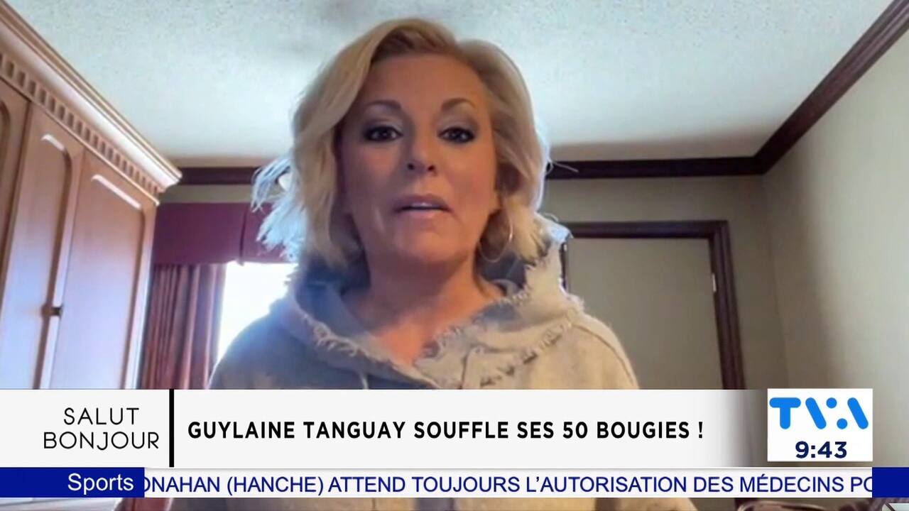 Guylaine tangay souffle ses 50 bougies 