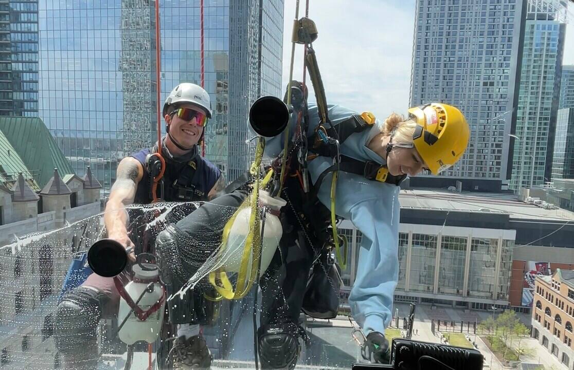 Virginie Gagnon : cordiste d'un jour