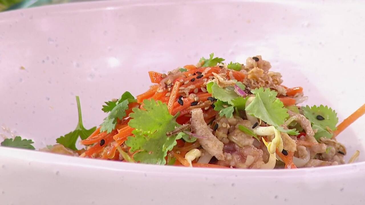 Pad Thaï au porc haché