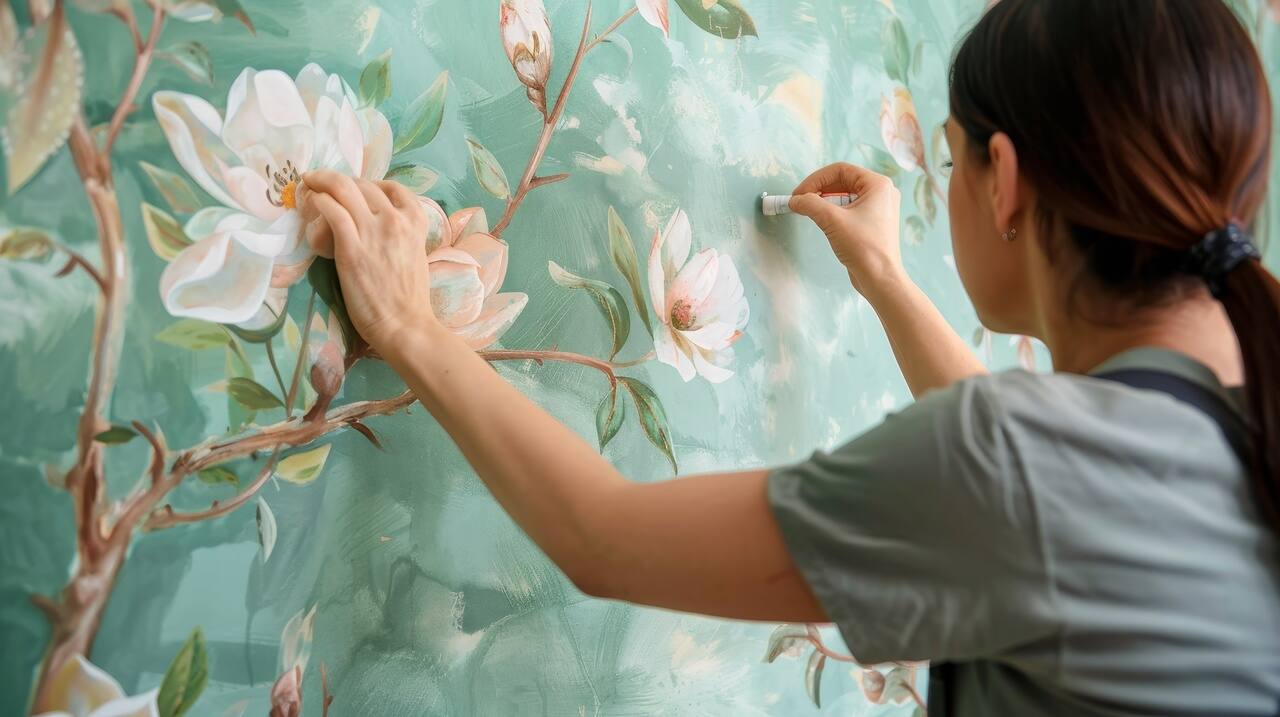 Le papier peint à la mode en 2025