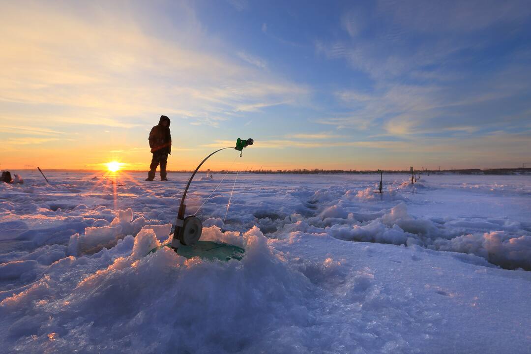 Pêche sur glace au Québec