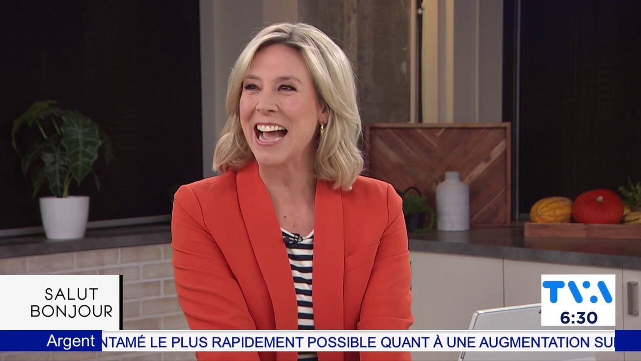 Ève-Marie Lortie se réjouit du retour de la neige!
