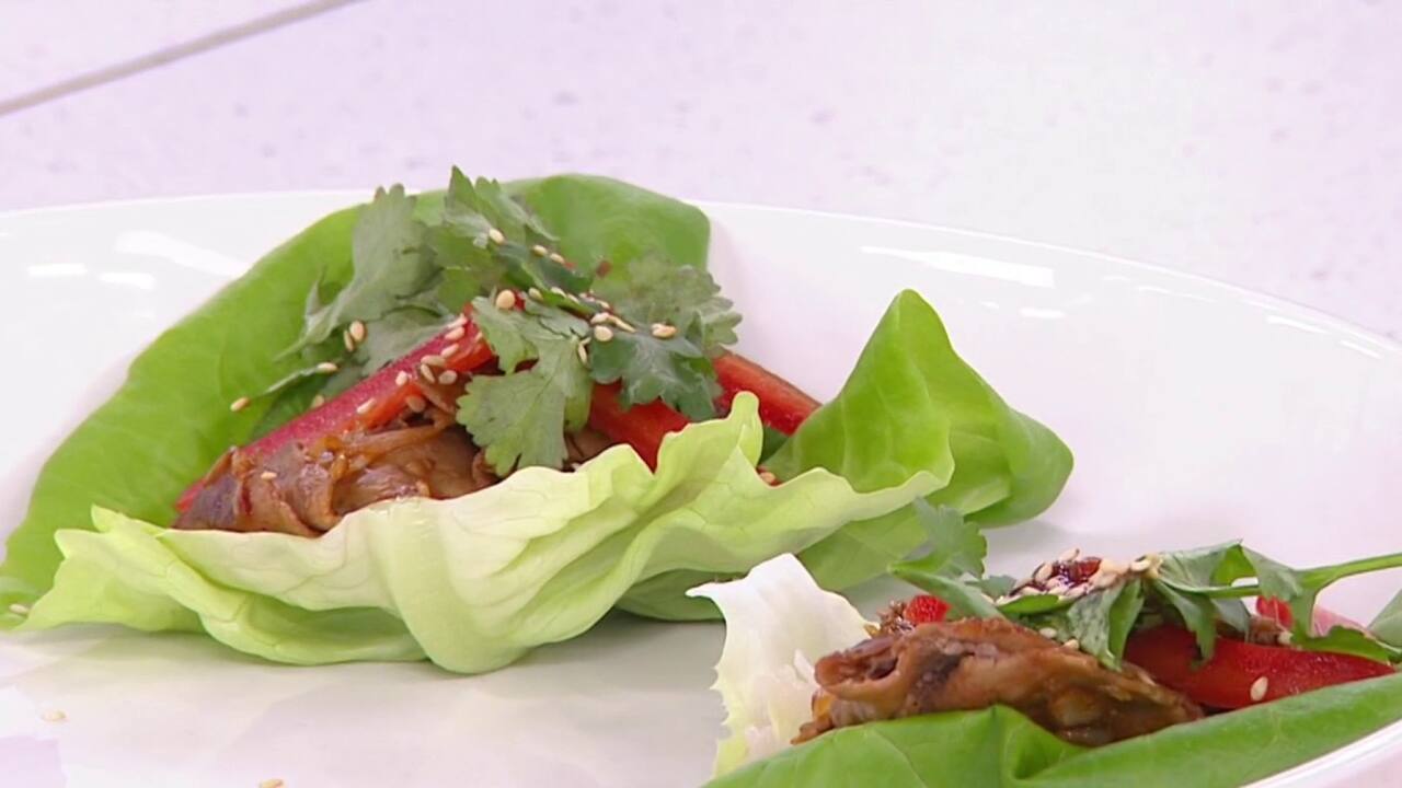 WRAP DE BŒUF À L’ASIATIQUE