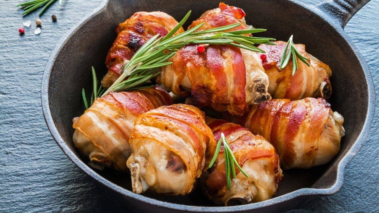 Pilons de poulet bacon, miel et bière (integ. Budweiser) - Bob le chef