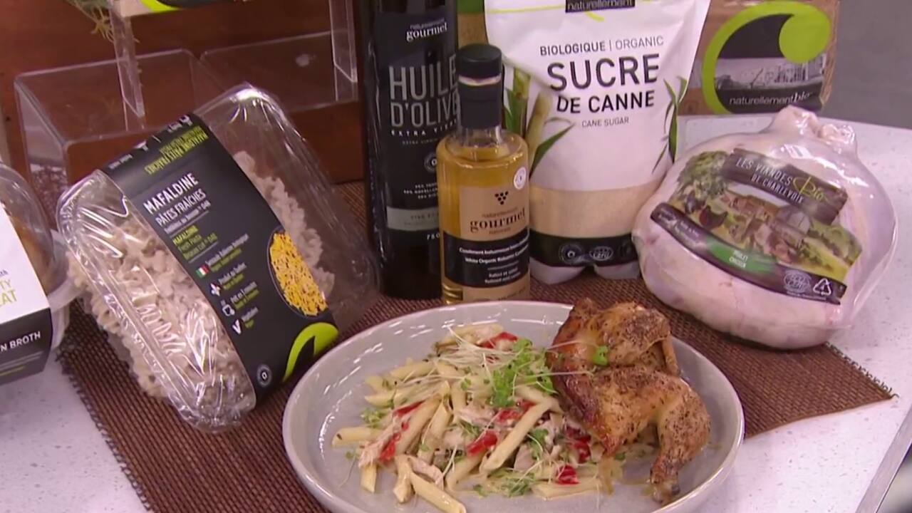 Pâtes au poulet de Cornouaille Avril