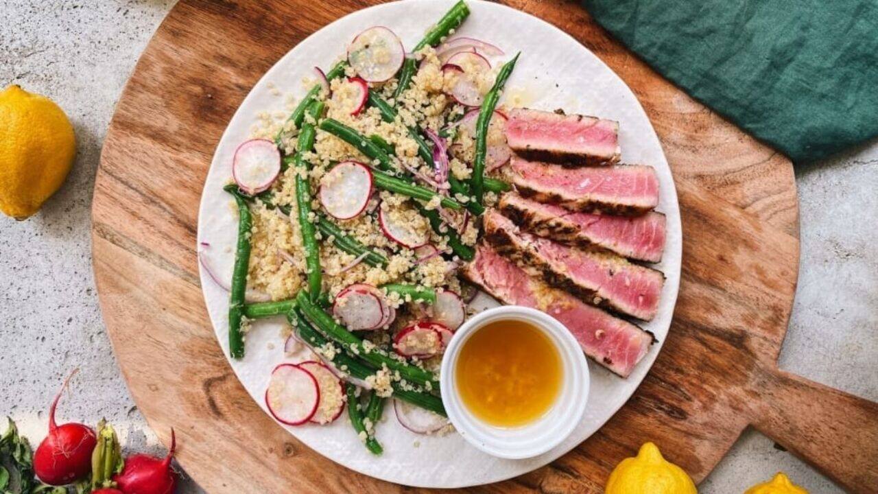 Tataki de thon en croût d'épices - Recette cook-it juillet