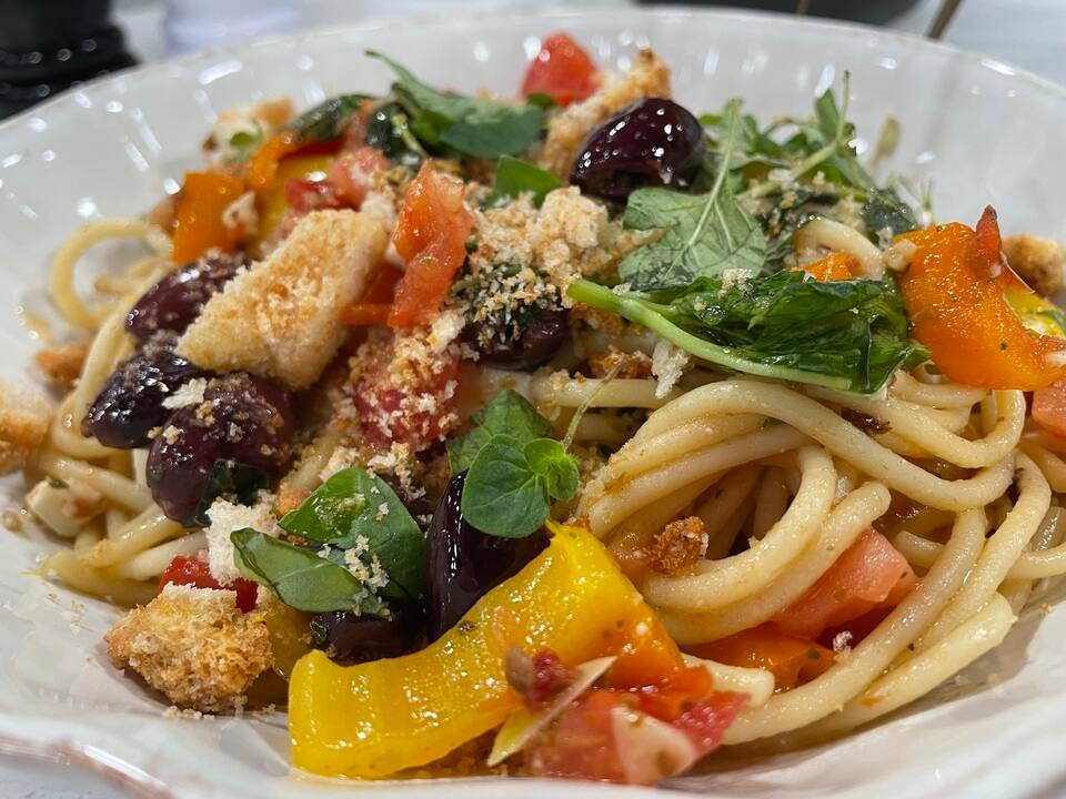 Spaghettis à la grecque