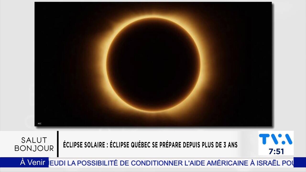 7h50 BUZZ: Éclipse Solaire du 8 avril prochain