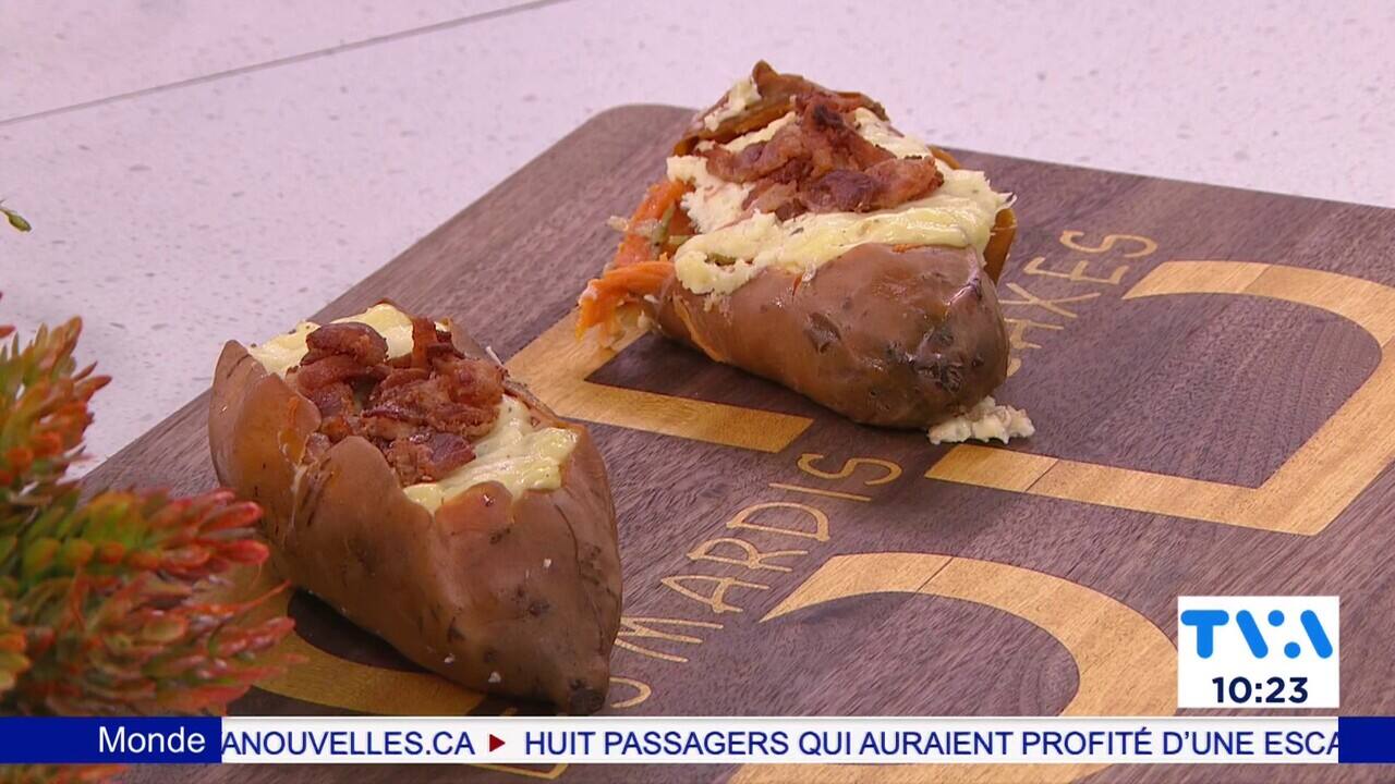 Recette: steak, blé d'inde, patates douces