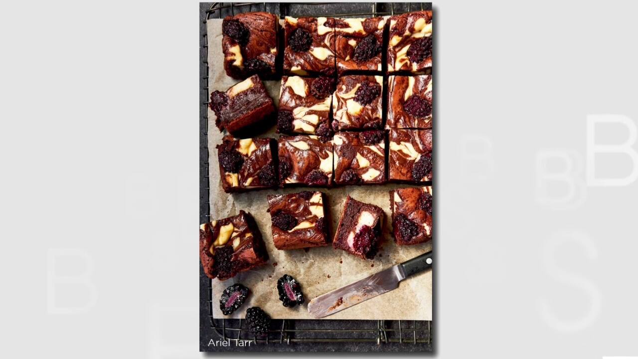 Brownies mûres fromage de Katrine Paradis