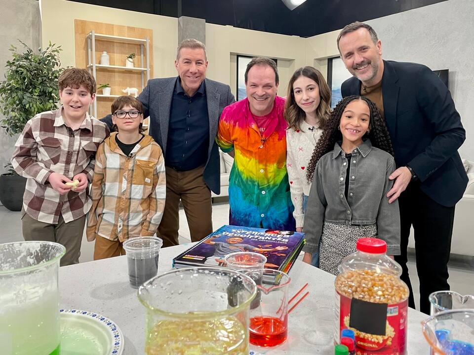 Expériences scientifiques avec Yannick Bergeron