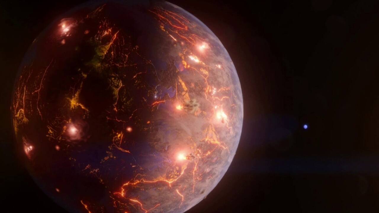 Un monde terrestre possiblement recouvert de volcans découvert