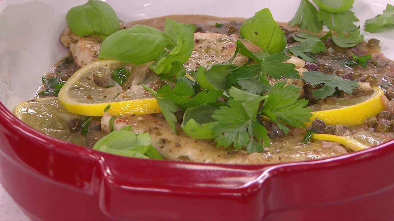 Escalope de volaille piccata à ma façon 