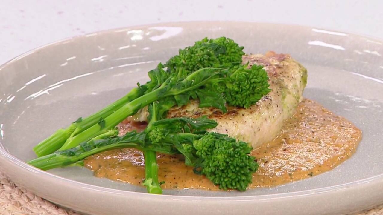 Saltimbocca de volaille au speck, vieux cheddar et basilic