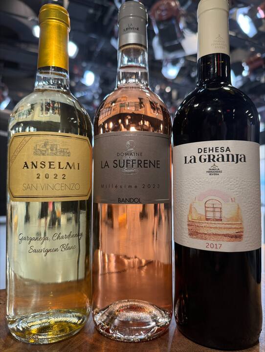 Trois bons vins pour la saison estivale