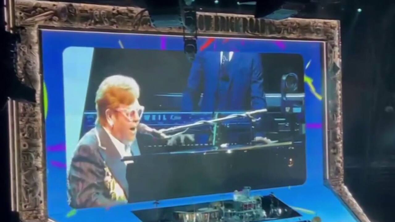 Elton John concert