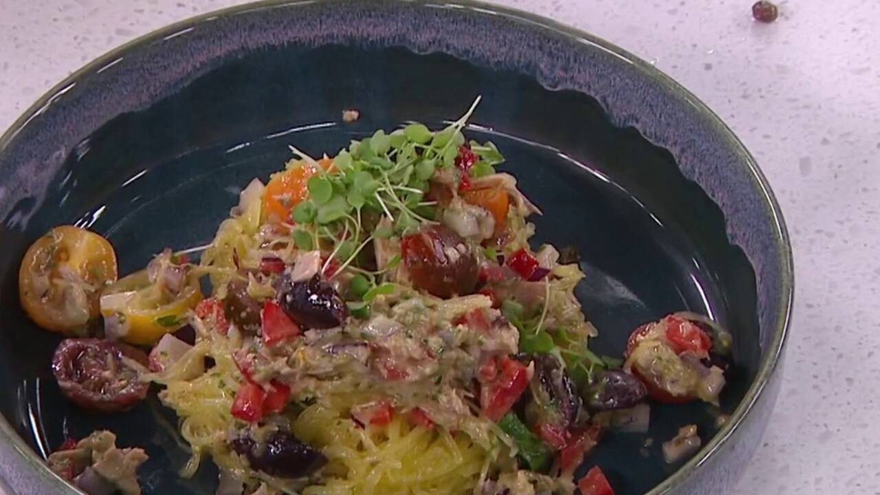Courges spaghetti à la niçoise