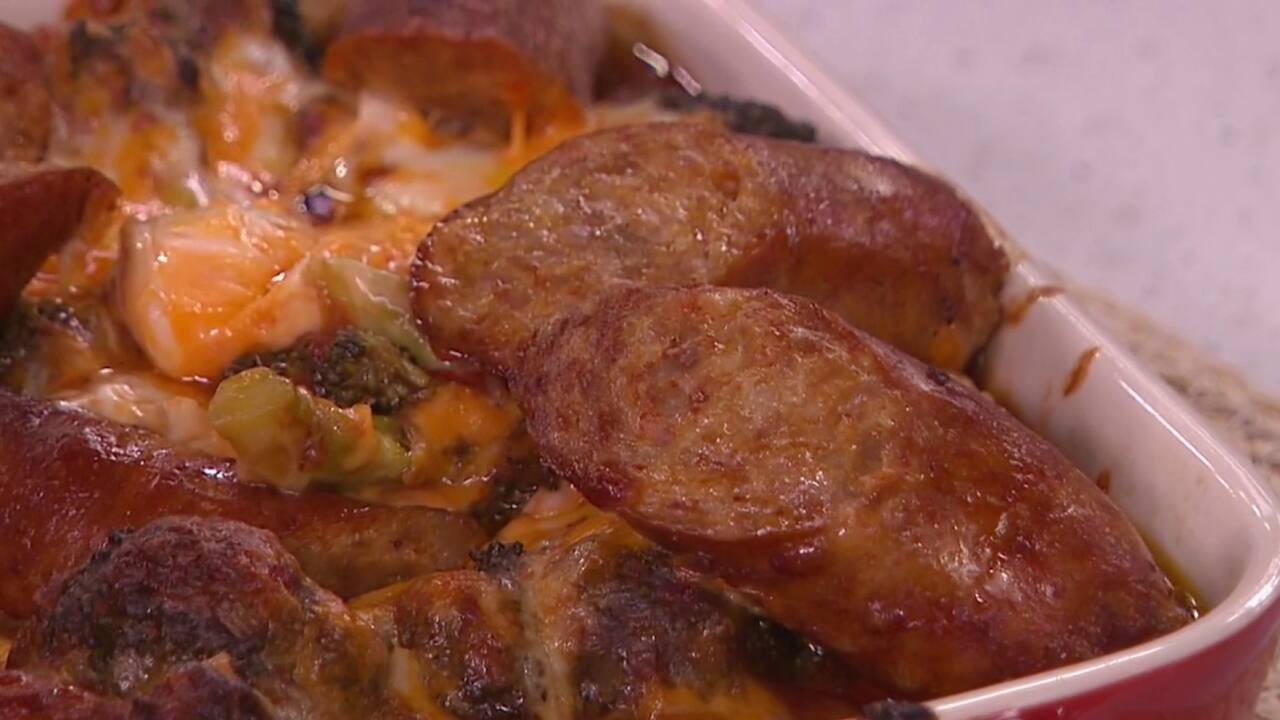 CASSOLETTE DE SAUCISSE ET BROCOLI gourmand