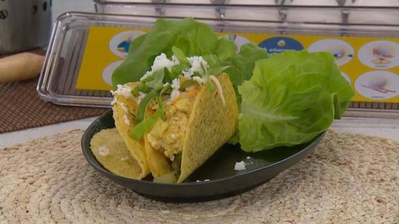 RECETTE: Tacos œufs et haricots