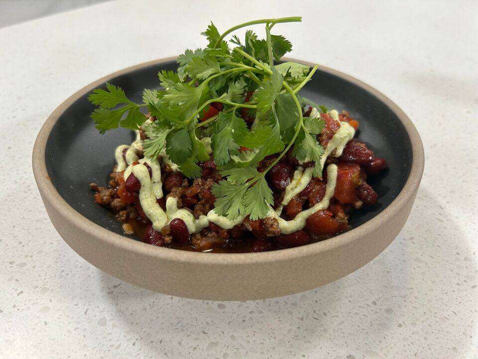 Chili con carne tout simple