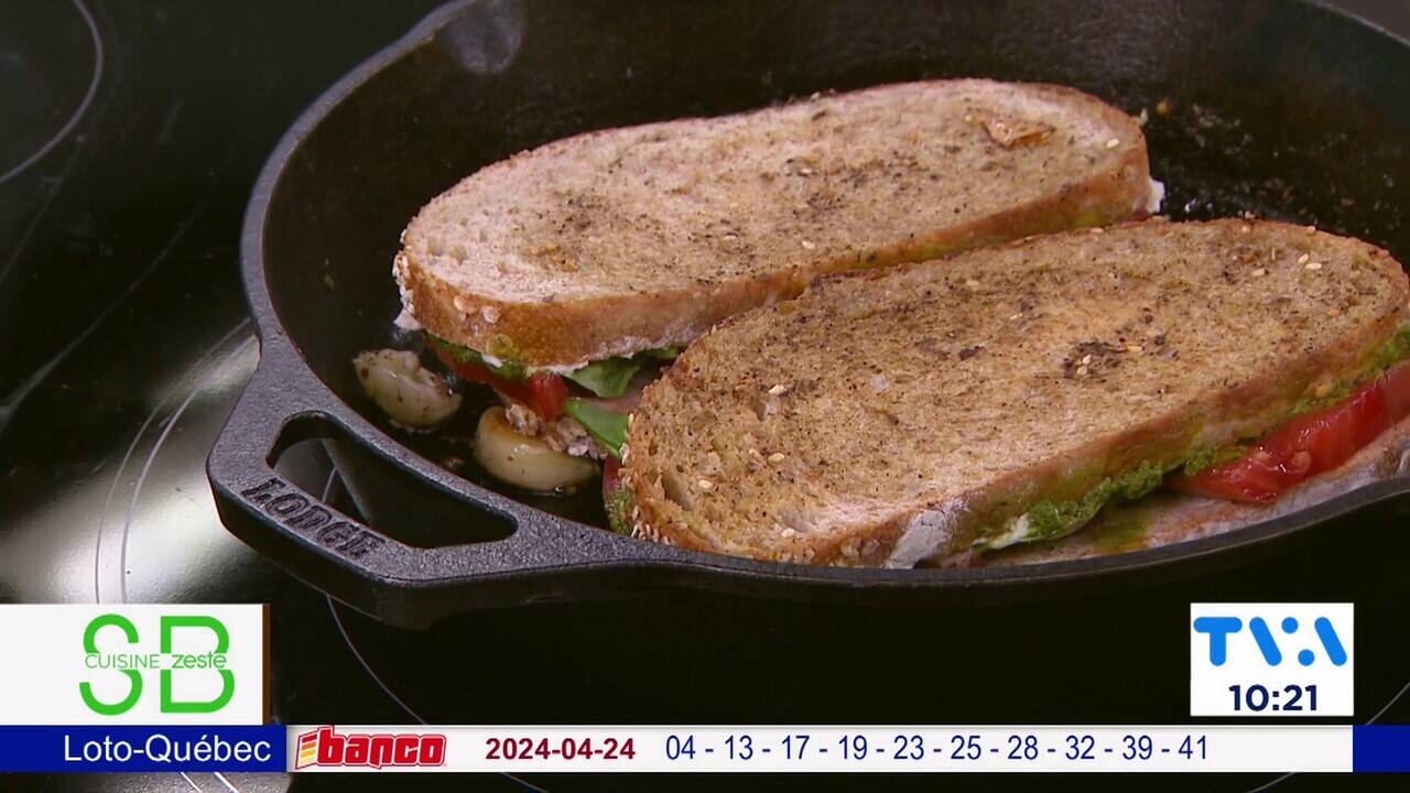 Recette: Sandwichs de luxe grillés aux tomates