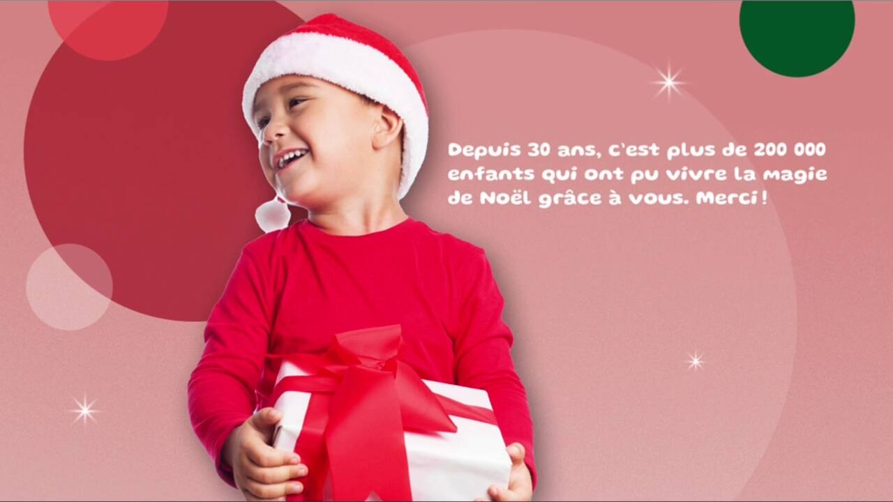 Opération Père Noel: des cadeaux à des enfants défavorisés