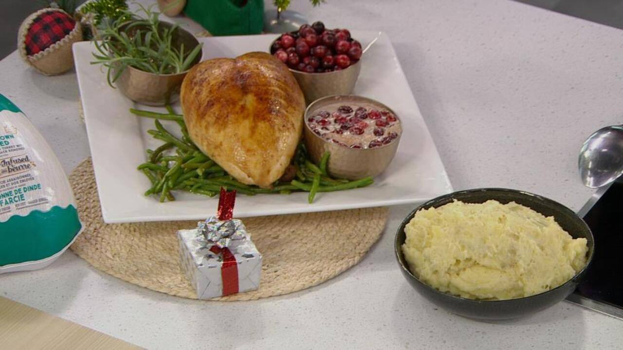 RECETTES: Sauce crémeuse pour dinde de Noël et purée de pommes de terre gourmande