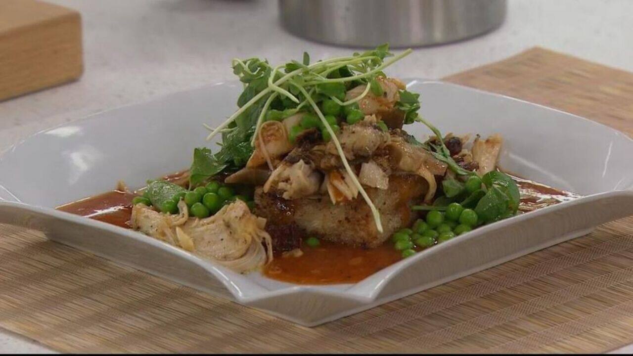 RECETTE: Hot chicken à la bière blonde et aux lardons 