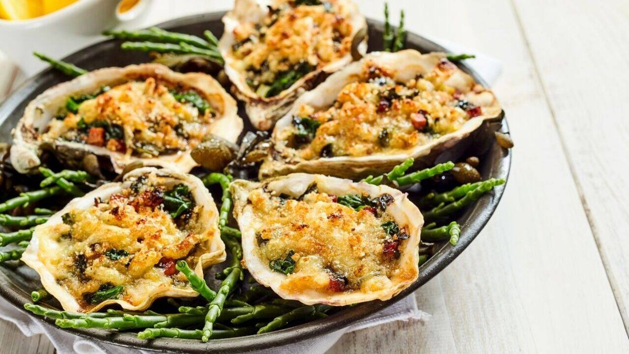 Recette - Huîtres gratinées au BBQ (Jonathan Garnier)