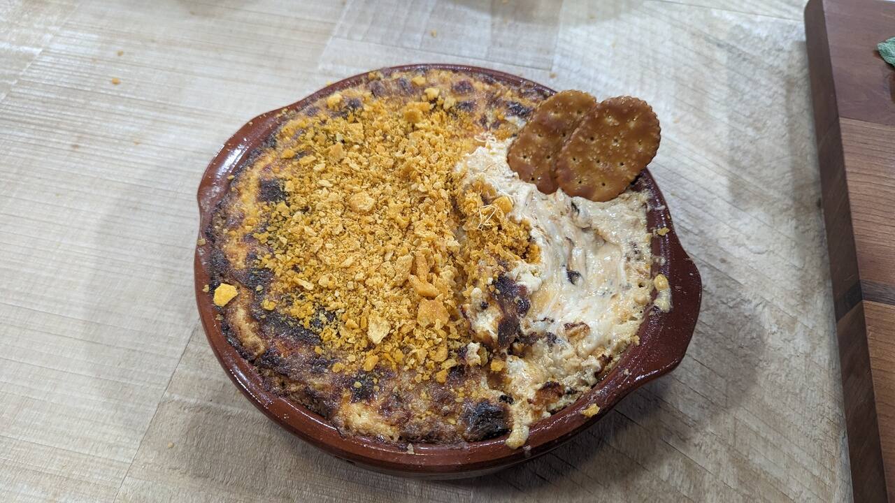 Trempette chaude au chou-fleur Buffalo