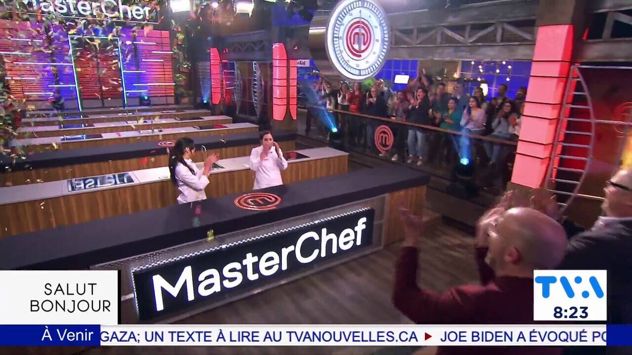 8h20 CULTUREL: La gagnante « Masterchef Québec »