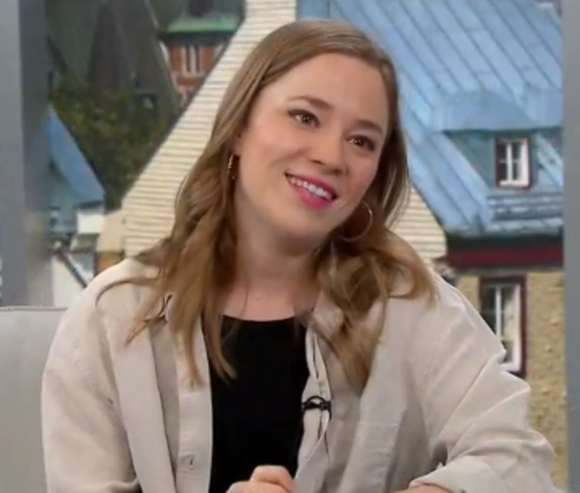 Ève Lemieux, invitée du 24 avril 2021 en rattrapage QUB info