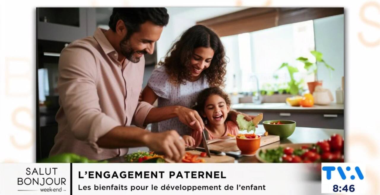 Mélanie Bilodeau nous explique l'importance de l'engagement paternel. 