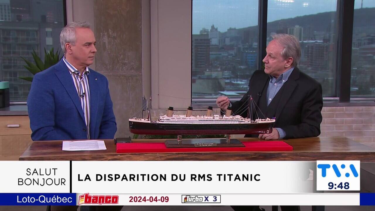 Le 9h45 le naufrage du Titanic