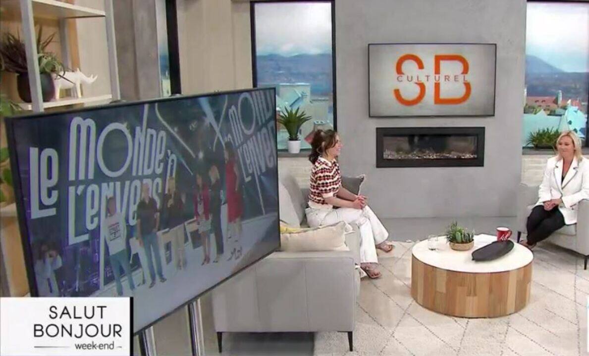 Dans les coulisses de l'émission «Le monde à l'envers»