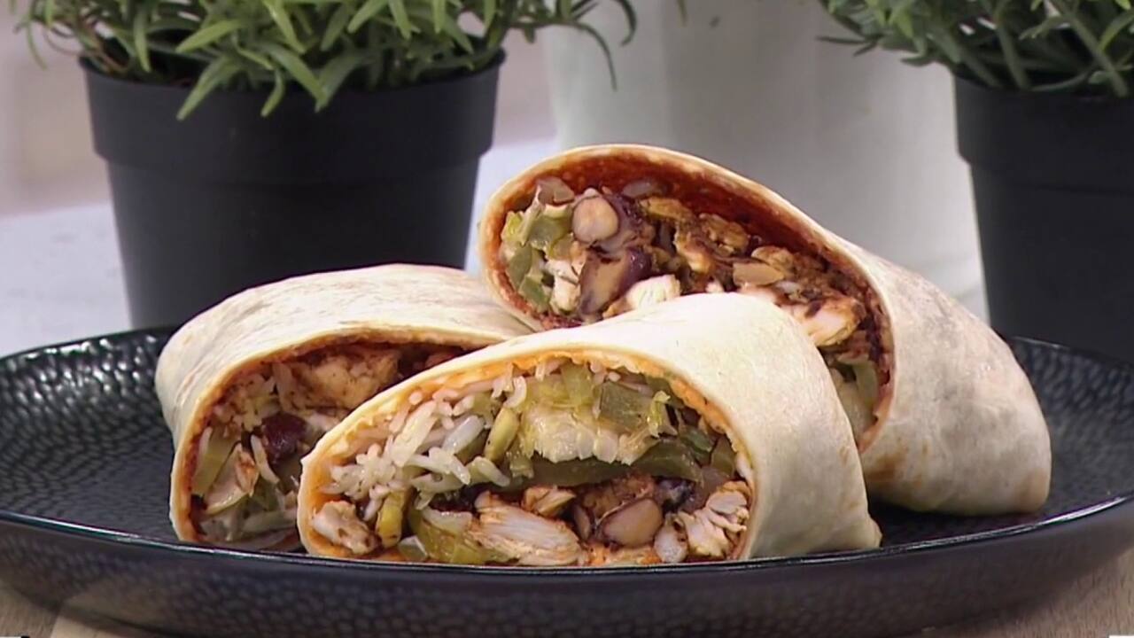Burrito poulet