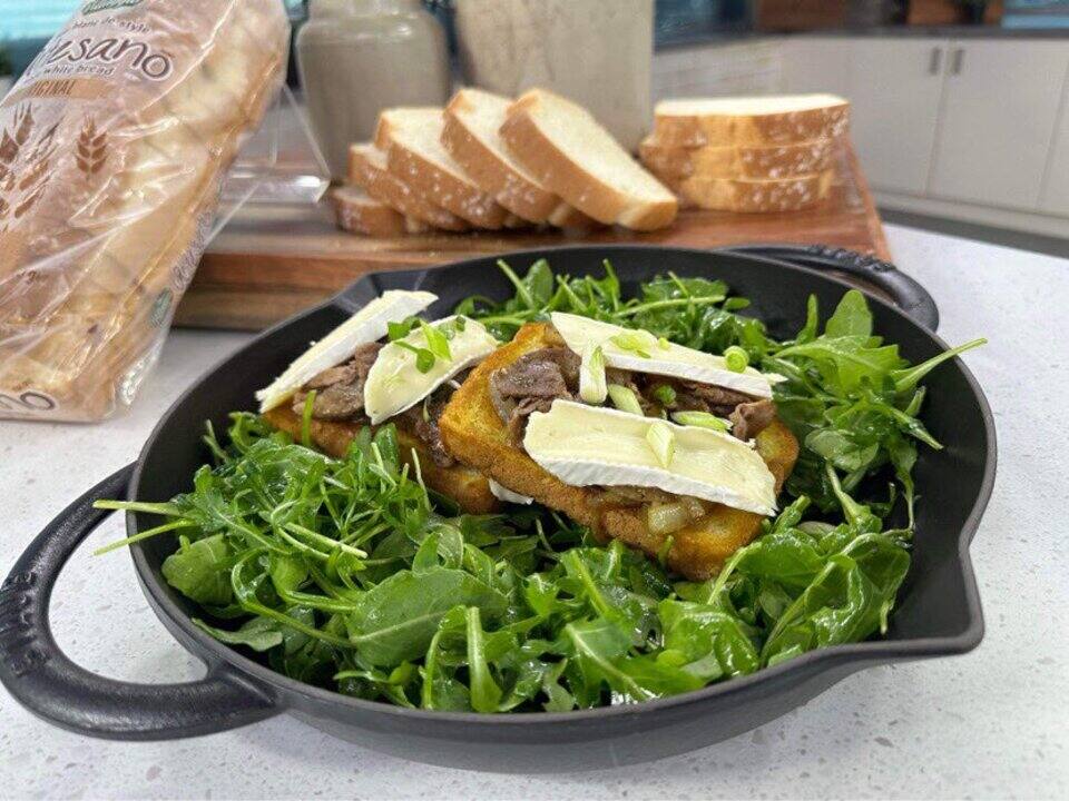 TARTINE BŒUF ET BRIE