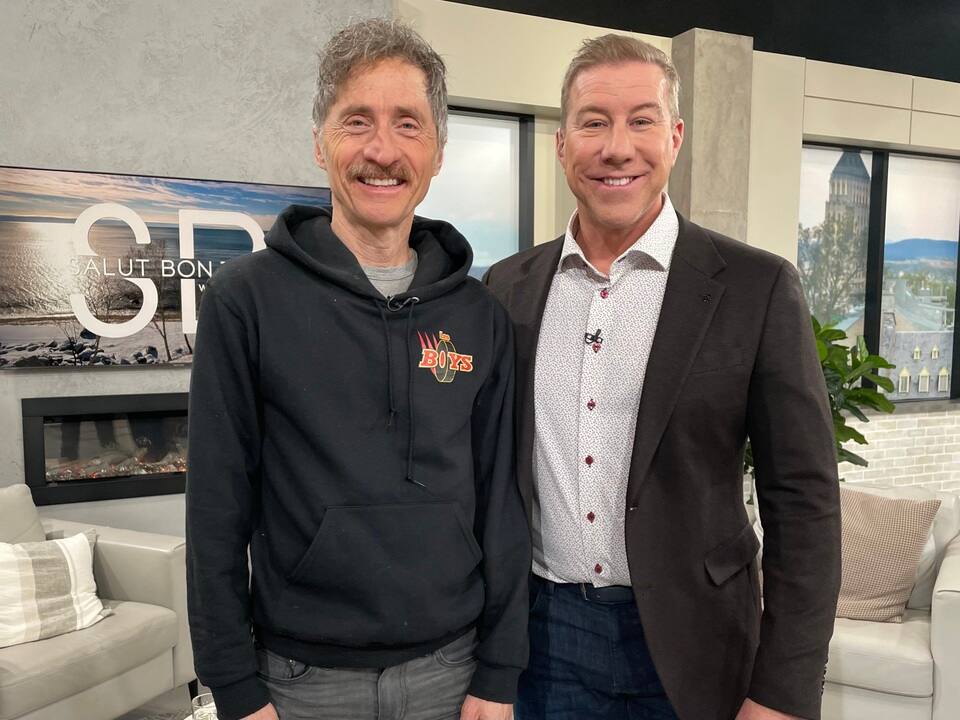 Un moment entre boys avec Emmanuel Bilodeau