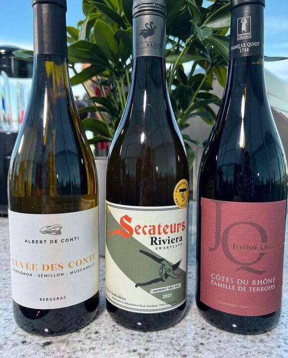 3 cuvées signées de 3 tops vignerons!