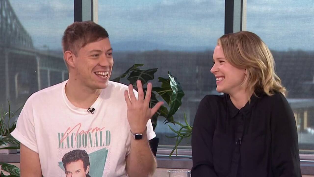 La comédienne Charlotte Aubin et le bédéiste Samuel Cantin ! 